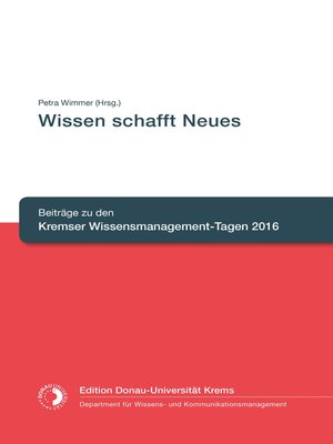 cover image of Wissen schafft Neues